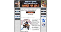 Desktop Screenshot of hawgsfordogs.org